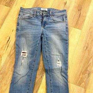 Sonoma ankle plaid jeans